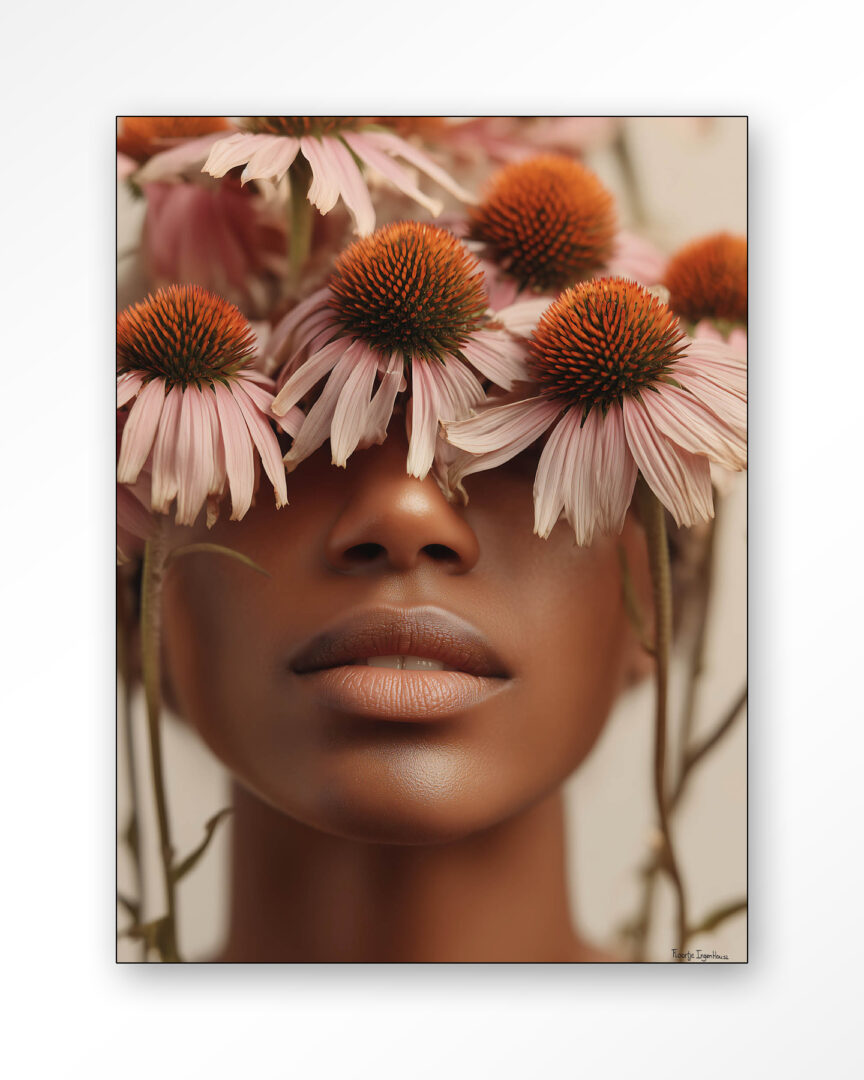 25401 Coneflower Wandkleed frame